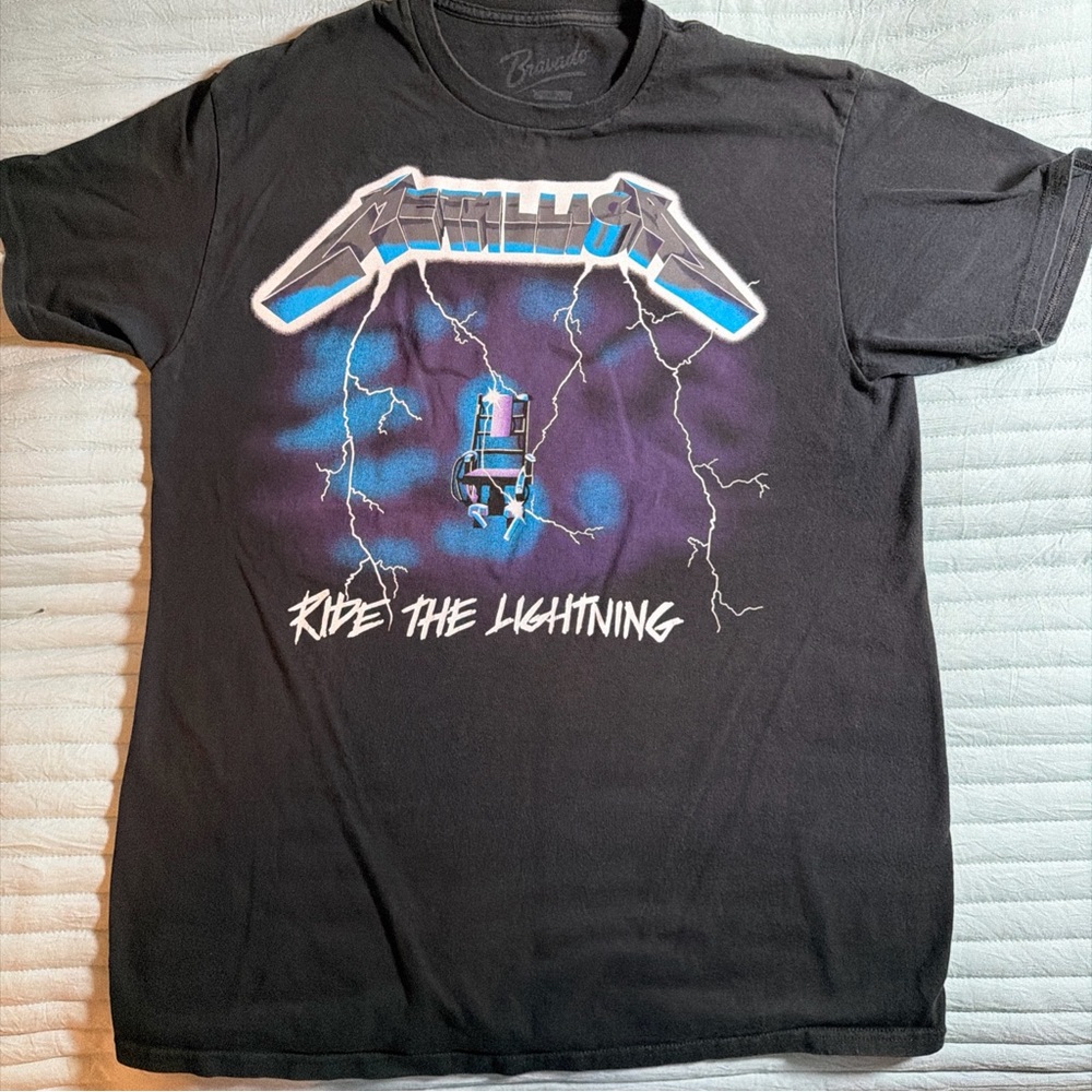 metallica vintage t shirt Size Large -118